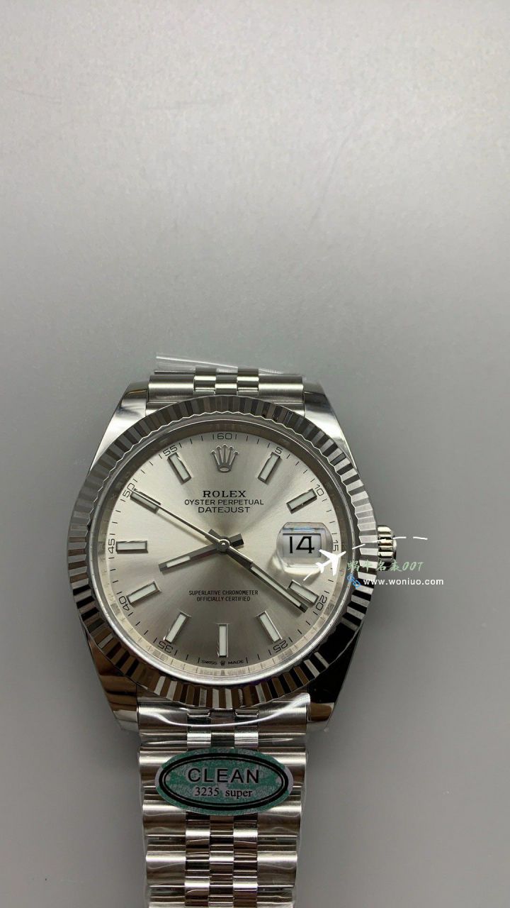 clean Factory  Rolex Datejust  41 mm 100% replica imitation  watch116333-72213深 Gray  Dial  watches  / R873