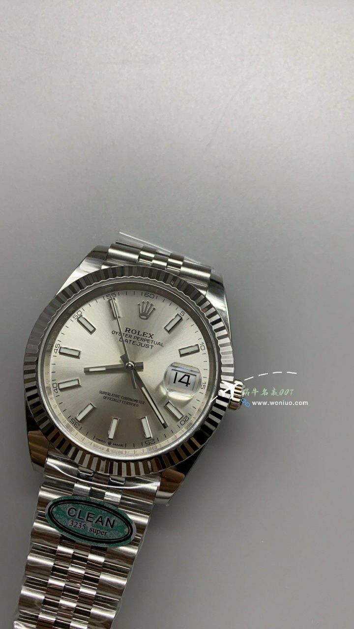 clean Factory  Rolex Datejust  41 mm 100% replica imitation  watch116333-72213深 Gray  Dial  watches  / R873