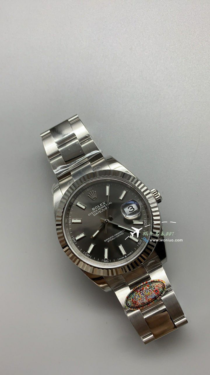clean Factory  Rolex Datejust  41 mm 100% replica imitation  watch116333-72213深 Gray  Dial  watches  / R873