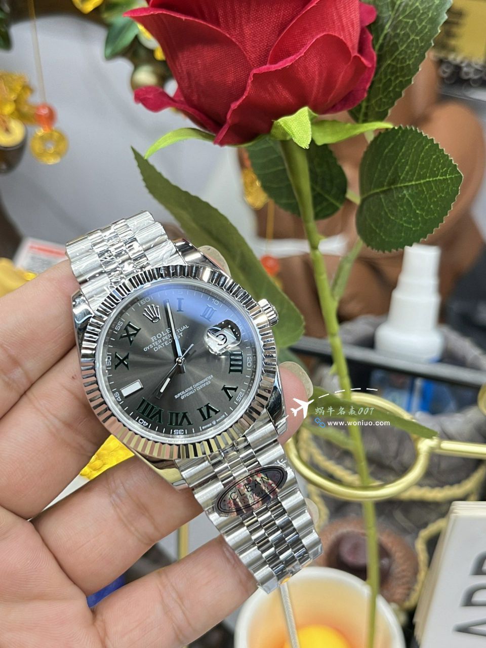 C Factory clean Rolex Datejust TOP imitation  replica  watch41MM日志m126331-0016 watches  / R8 Rolex Datejust  series m126331-0016 watches 75