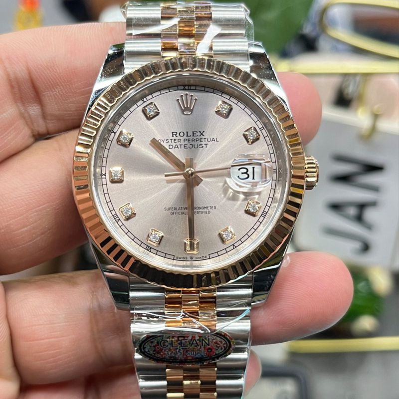 clean Factory TOP replica imitation  watch  Rolex Datejust  series m126331-0008 watches 