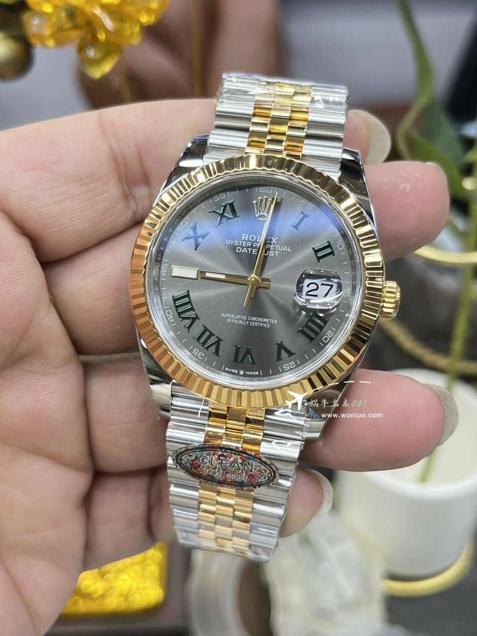 Clean Factory  Rolex Datejust 41MMbest replica imitation  watchm126333-0010 watches  / R878