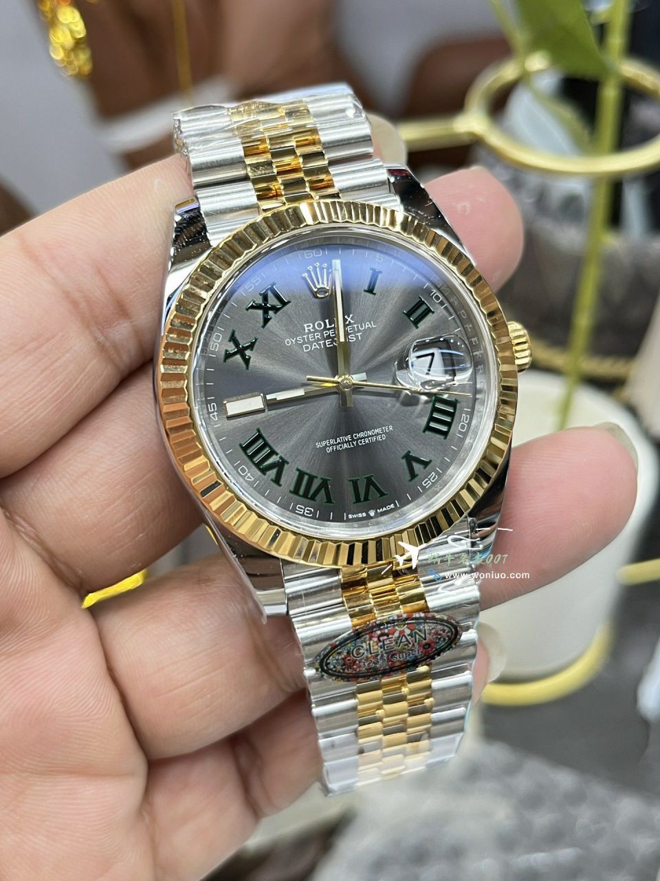 clean Factory TOP replica imitation  watch  Rolex Datejust  series m126331-0008 watches  / R876