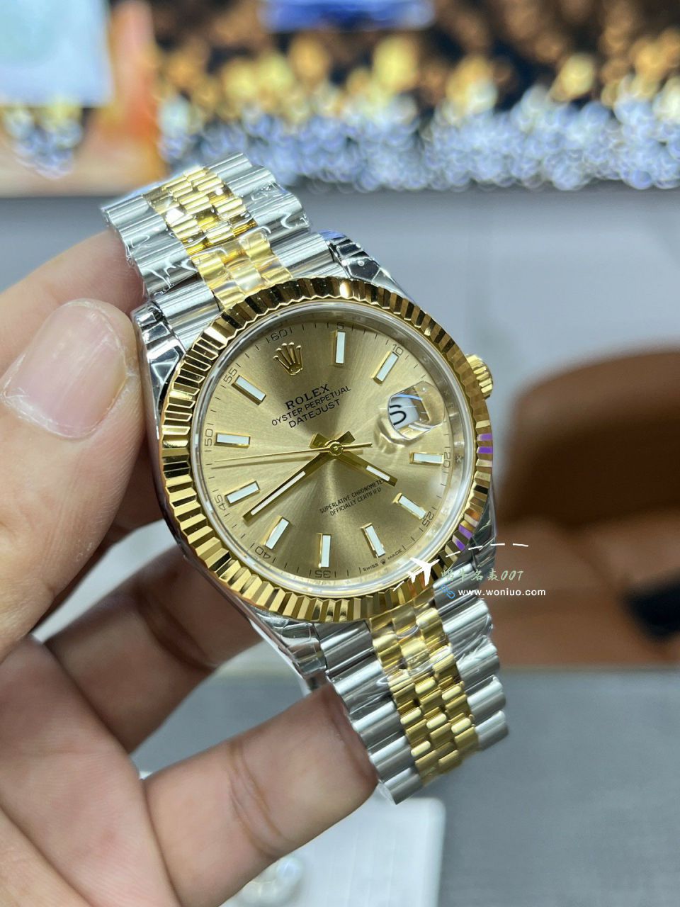 clean Factory TOP replica imitation  watch  Rolex Datejust  series m126331-0008 watches  / R876