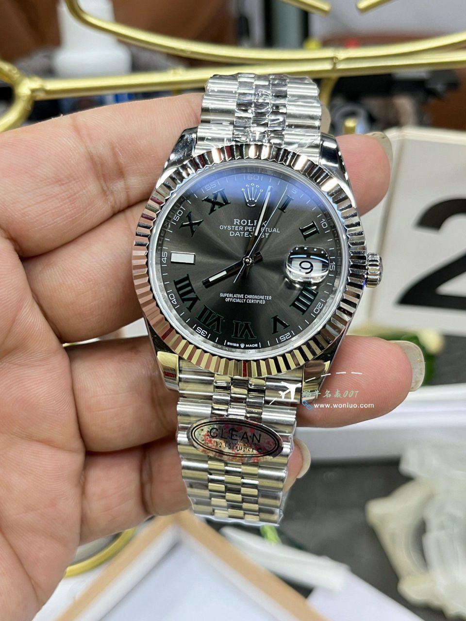 Clean Factory  Rolex Datejust 41MMbest replica imitation  watchm126333-0010 watches  / R878