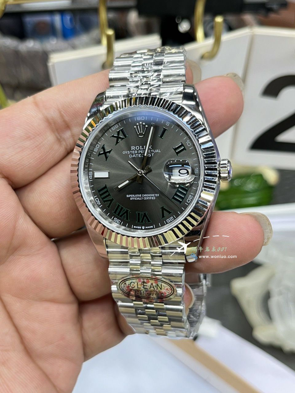 clean Factory TOP replica imitation  watch  Rolex Datejust  series m126331-0008 watches  / R876