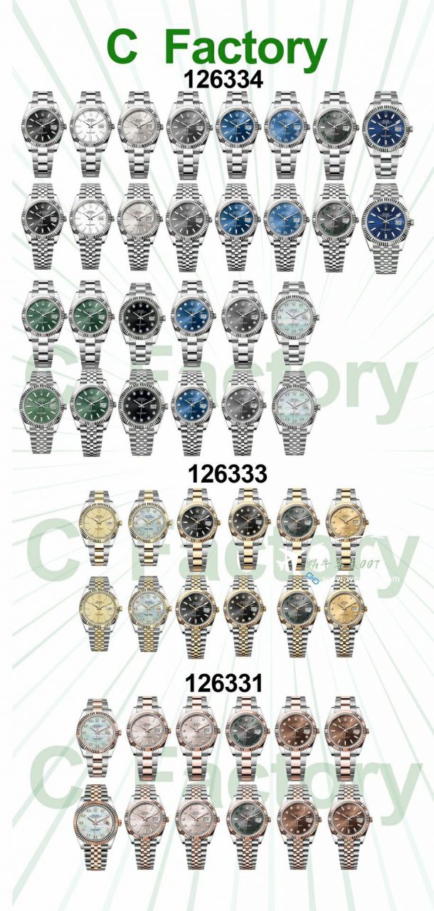clean Factory TOP replica imitation  watch  Rolex Datejust  series m126331-0008 watches  / R876