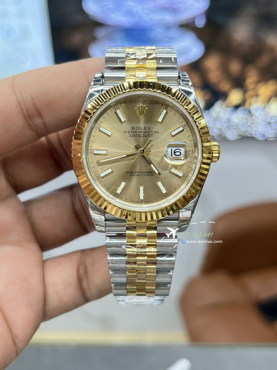 C Factory Rolex 41 mm Datejust   replica imitation  watchm126333-0013 watches  / R877