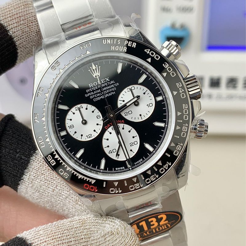 QF Factory  Matching weight version  Rolex Daytona TOP replica imitation  watch100周年勒芒纪念版M126529LN-0001 watches 
