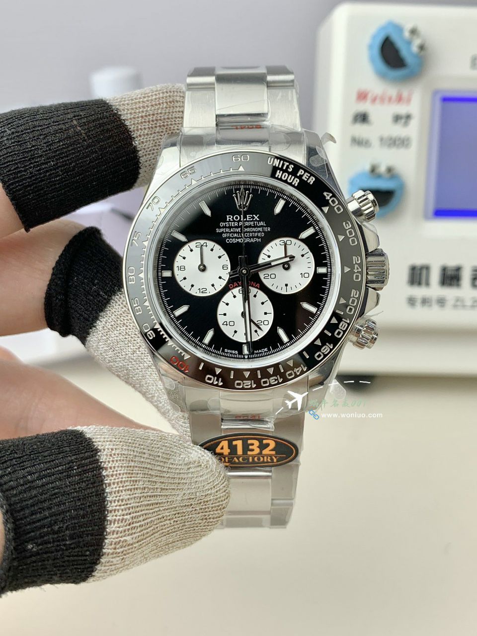 QF Factory  Matching weight version  Rolex Daytona TOP replica imitation  watch100周年勒芒纪念版M126529LN-0001 watches  / R879