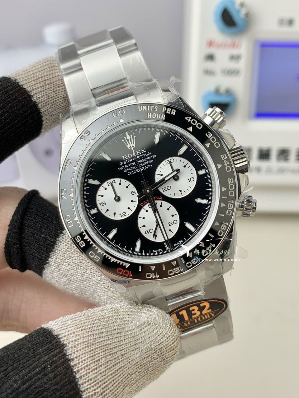 QF Factory  Matching weight version  Rolex Daytona TOP replica imitation  watch100周年勒芒纪念版M126529LN-0001 watches  / R879