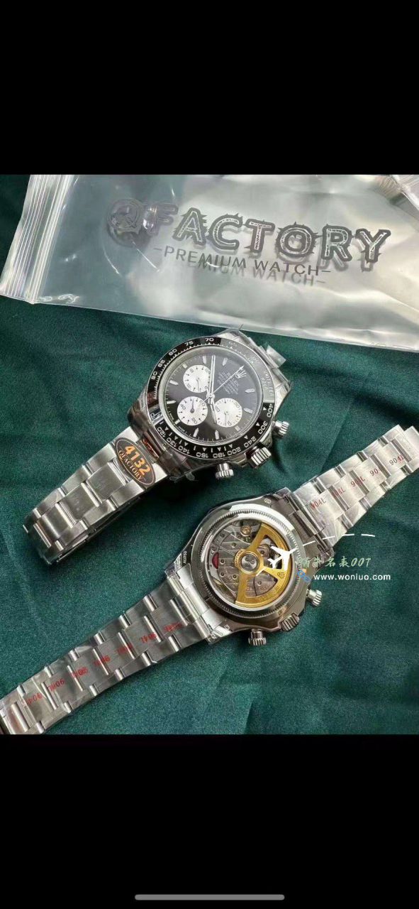 QF Factory  Matching weight version  Rolex Daytona TOP replica imitation  watch100周年勒芒纪念版M126529LN-0001 watches  / R879