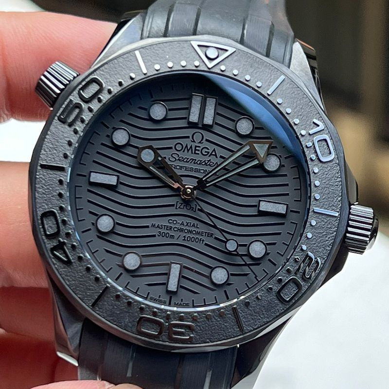 VS Factory  Omega Seamaster 300 meters  Darth Vader TOP replica imitation  watch210.92.44.20.01.003 watches 