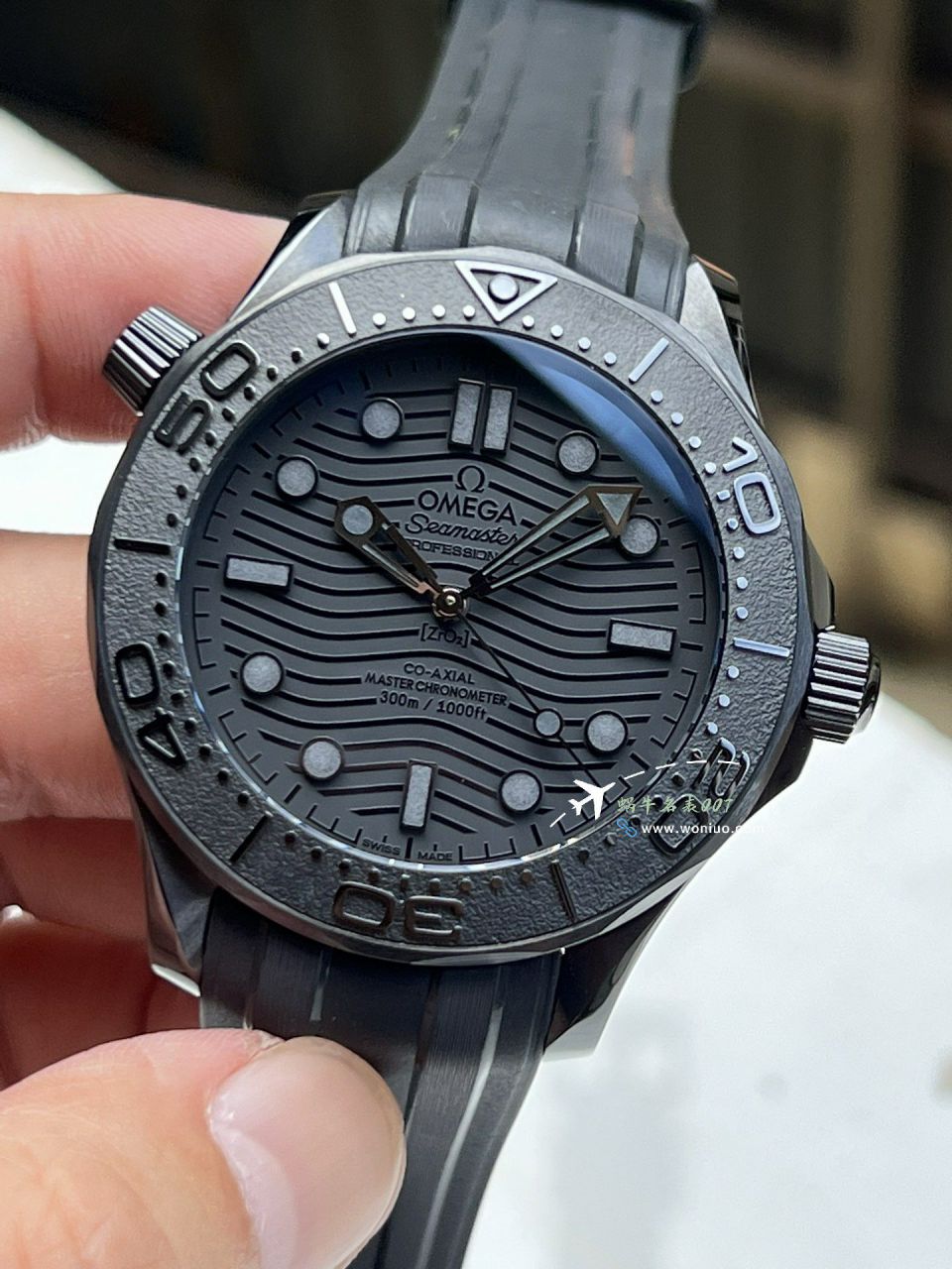 VS Factory  Omega Seamaster 300 meters  Darth Vader TOP replica imitation  watch210.92.44.20.01.003 watches  / VS806