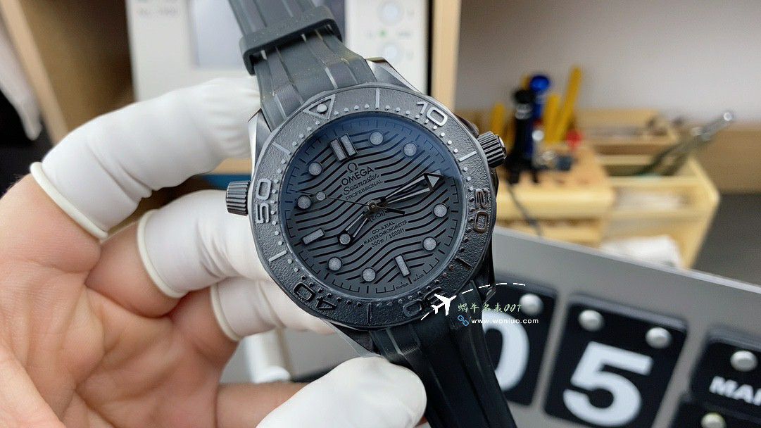 VS Factory  Omega Seamaster 300 meters  Darth Vader TOP replica imitation  watch210.92.44.20.01.003 watches  / VS806