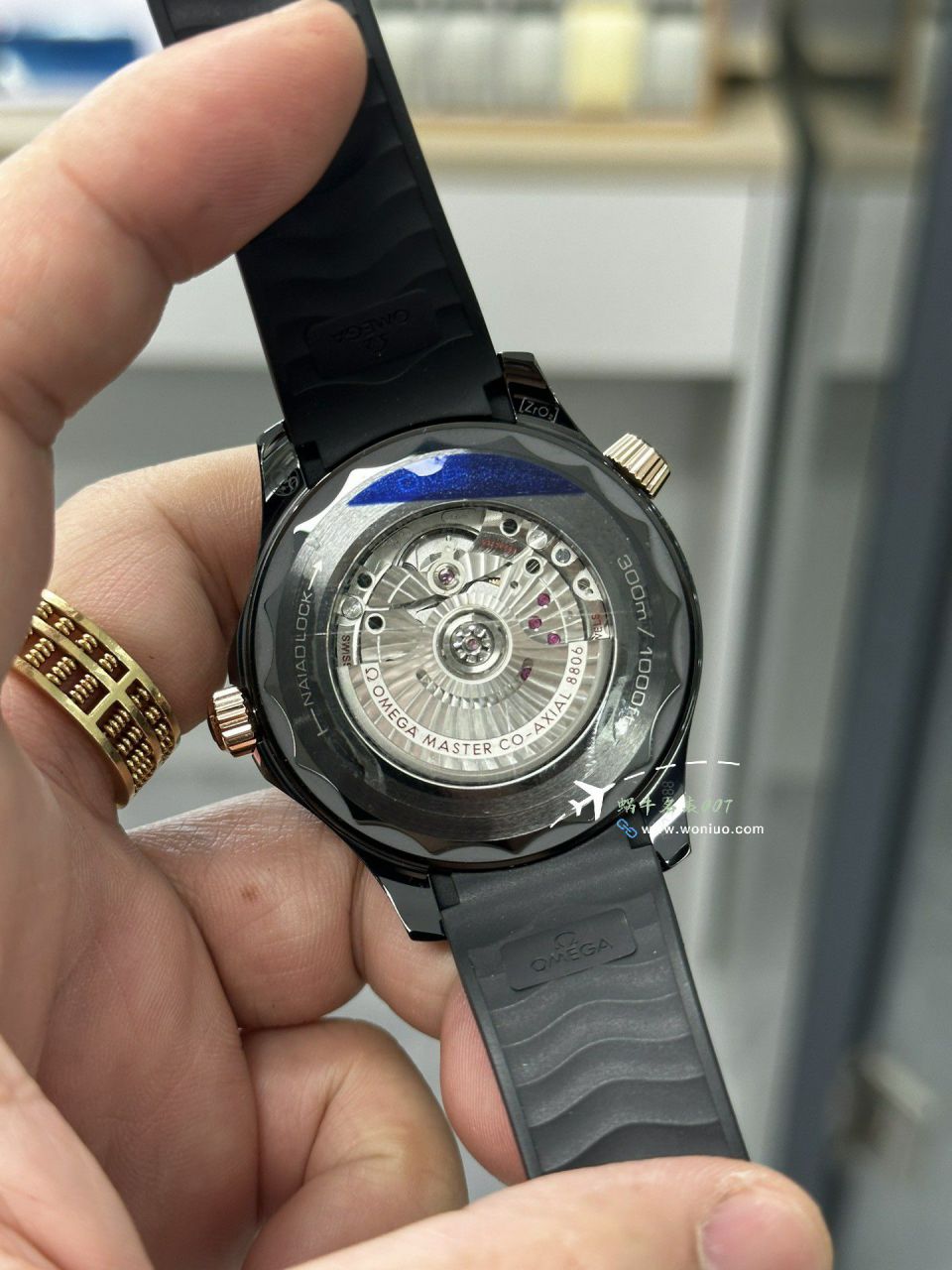 VS Factory  Omega Seamaster 300 meters  Darth Vader TOP replica imitation  watch210.92.44.20.01.003 watches  / VS806