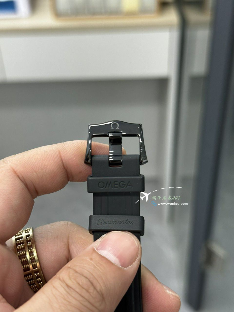 VS Factory  Omega Seamaster 300 meters  Darth Vader TOP replica imitation  watch210.92.44.20.01.003 watches  / VS806