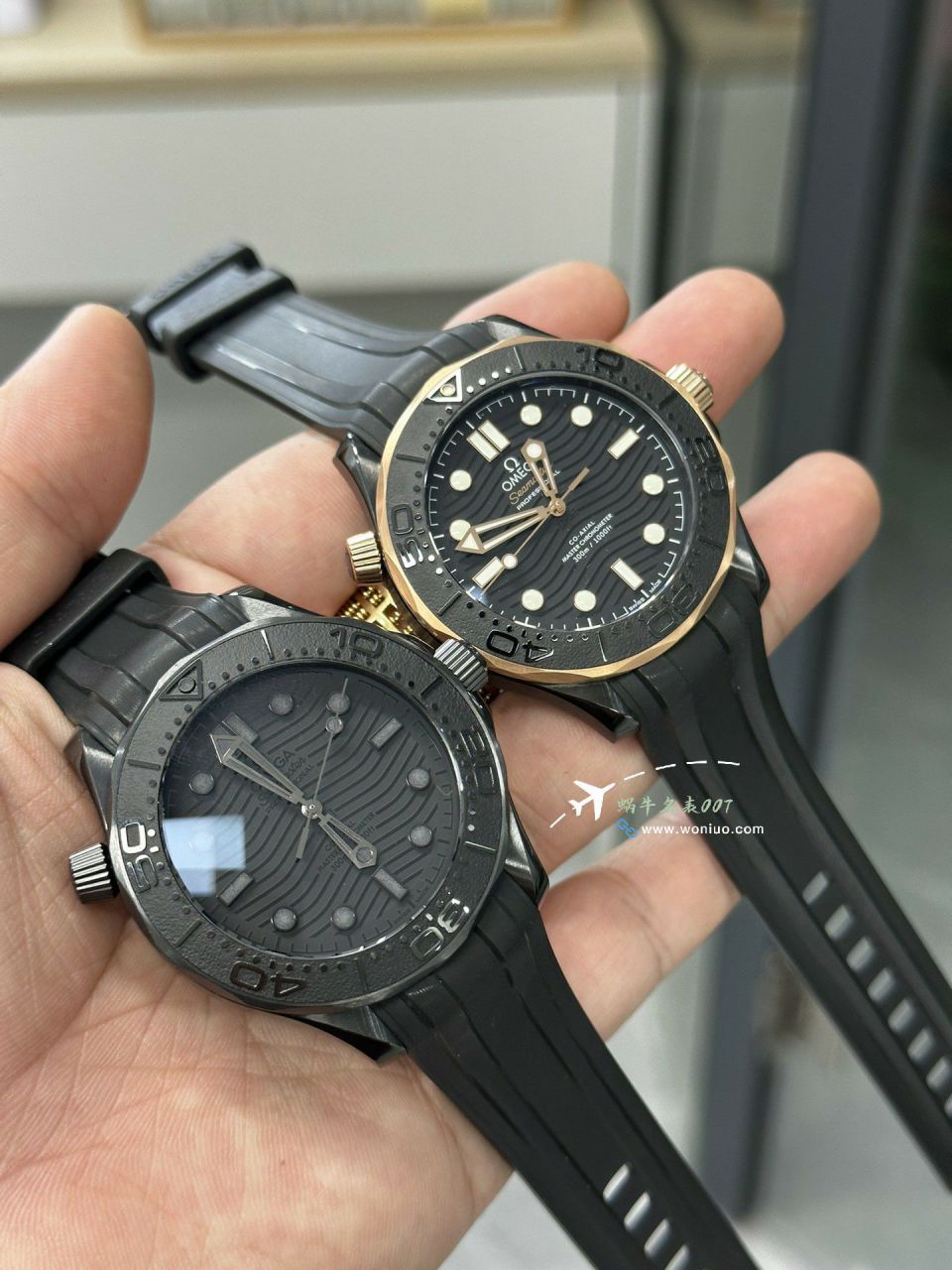 VS Factory  Omega Seamaster 300 meters  Darth Vader TOP replica imitation  watch210.92.44.20.01.003 watches  / VS806