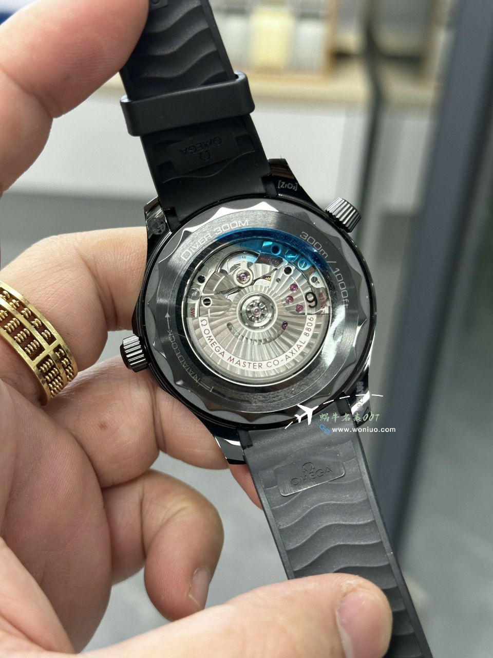 VS Factory  Omega Seamaster 300 meters  Darth Vader TOP replica imitation  watch210.92.44.20.01.003 watches  / VS806