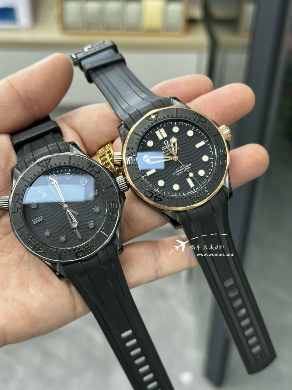 VS Factory  Omega Seamaster 300 meters  Darth Vader TOP replica imitation  watch210.92.44.20.01.003 watches  / VS806