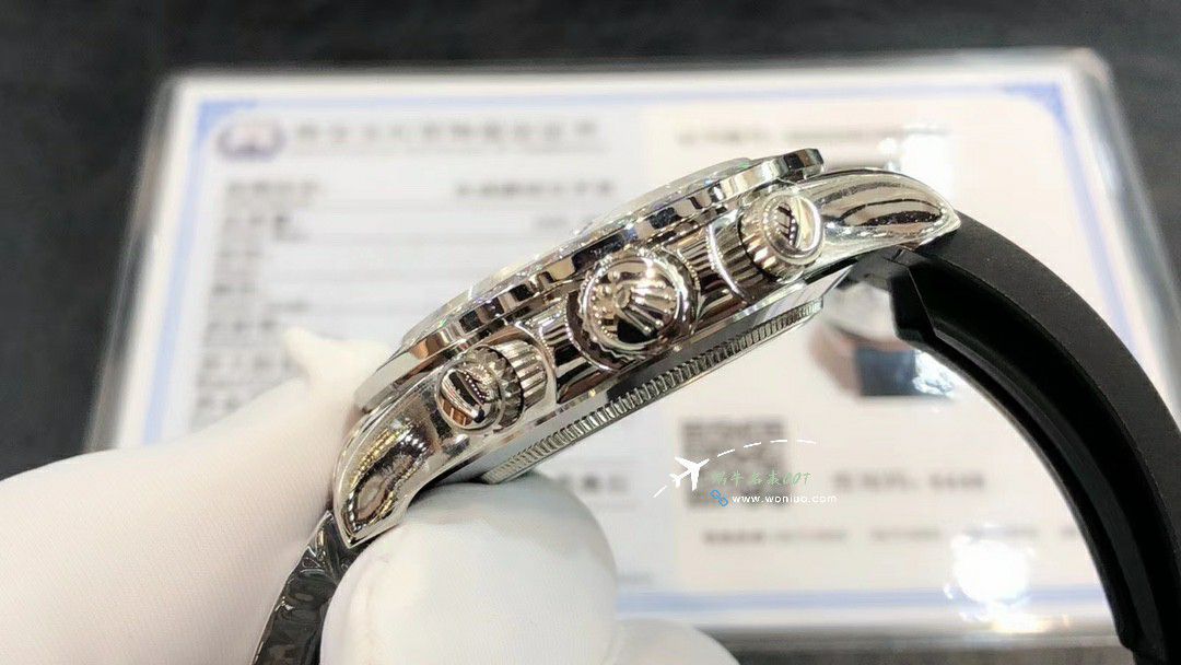  Ultra-high-end  Customized Rolex Cosmograph  gold 虎 Daytona  replica imitation  watch116588 TBR watches  / R880