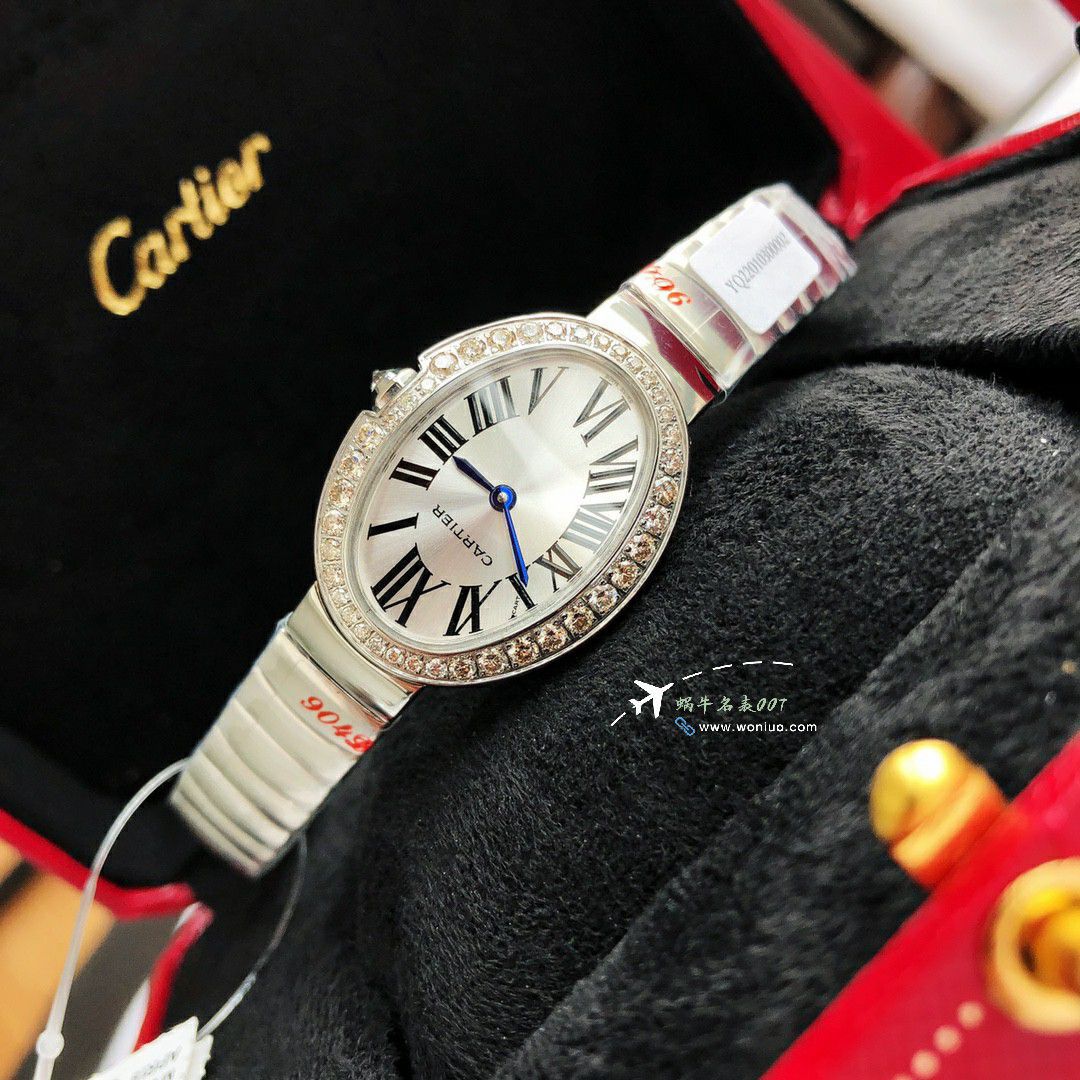  Ultra-high-end  Customized   Real Diamond Cartier浴缸 series TOP replica imitation WB520006，WB520002  Women  watches  / K376