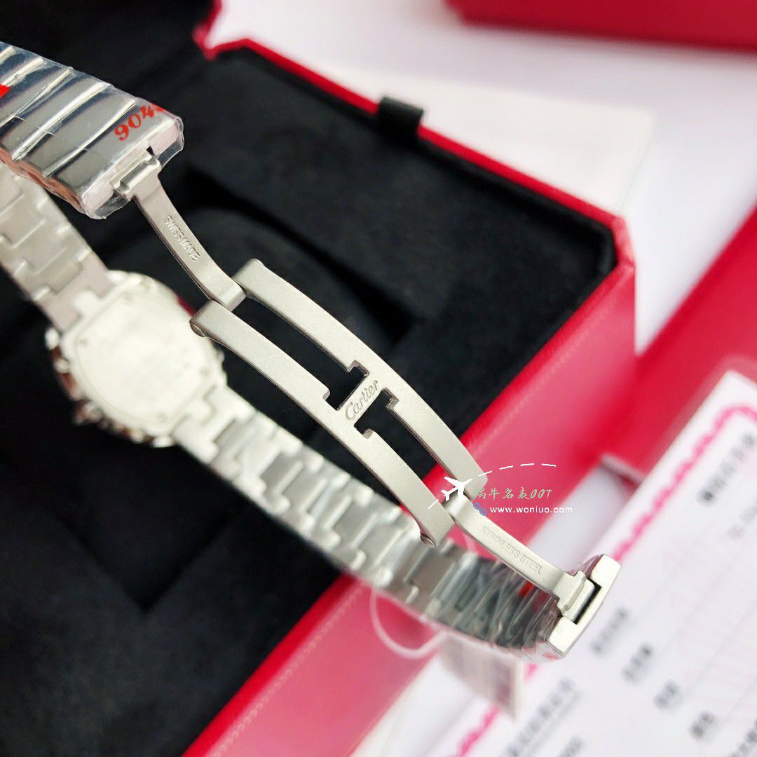  Ultra-high-end  Customized   Real Diamond Cartier浴缸 series TOP replica imitation WB520006，WB520002  Women  watches  / K376