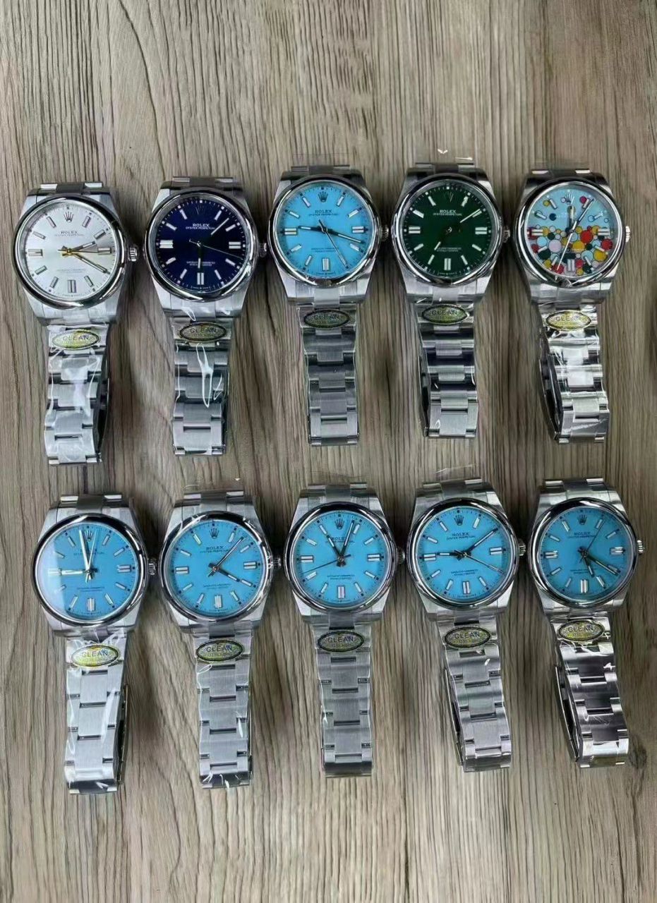 clean Factory Rolex Oyster Perpetual 41mm replica imitation  watch series m124300-0005 watches  / R881