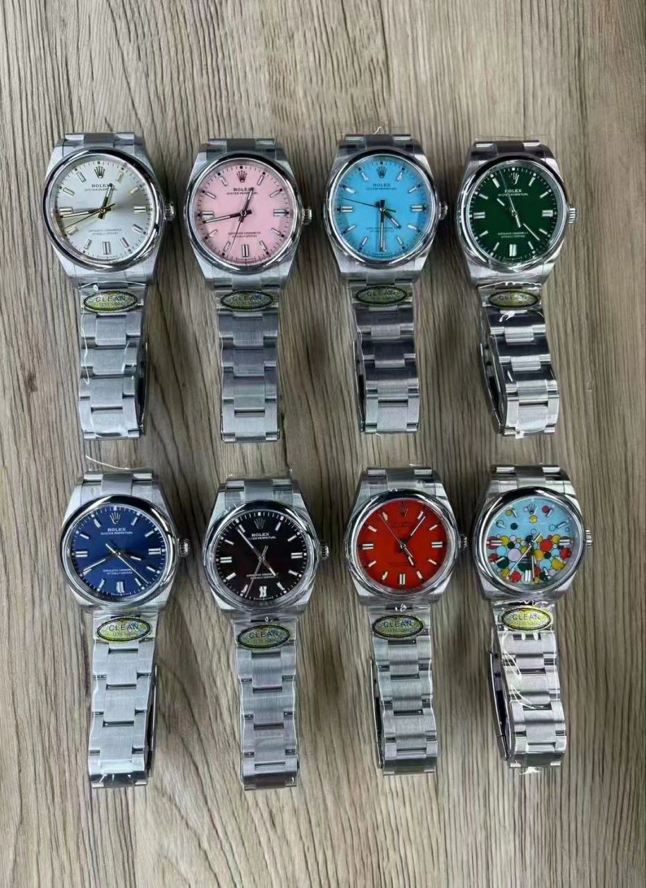 clean Factory Rolex Oyster Perpetual 41mm replica imitation  watch series m124300-0005 watches  / R881