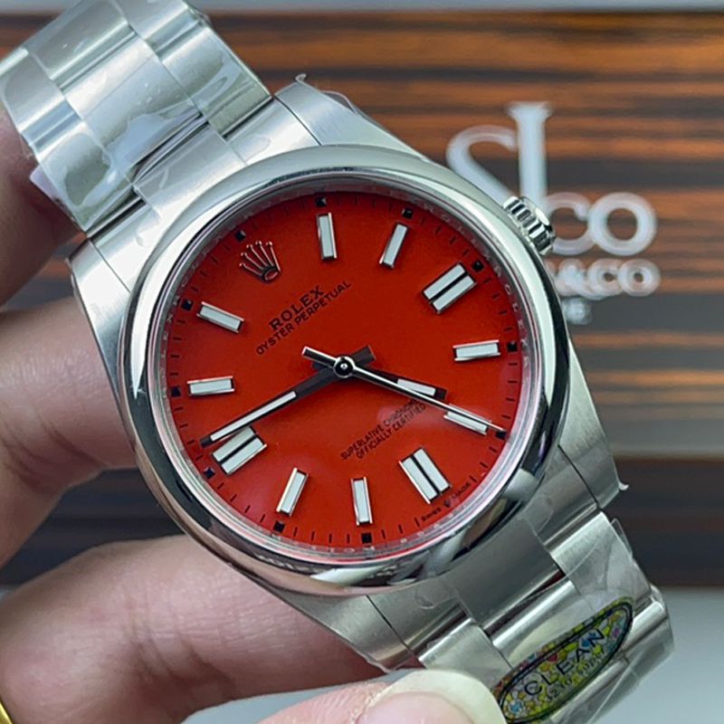 Clean Factory Rolex Oyster Perpetual TOP imitation  replica m124300-0007，m126000-0007 watches 