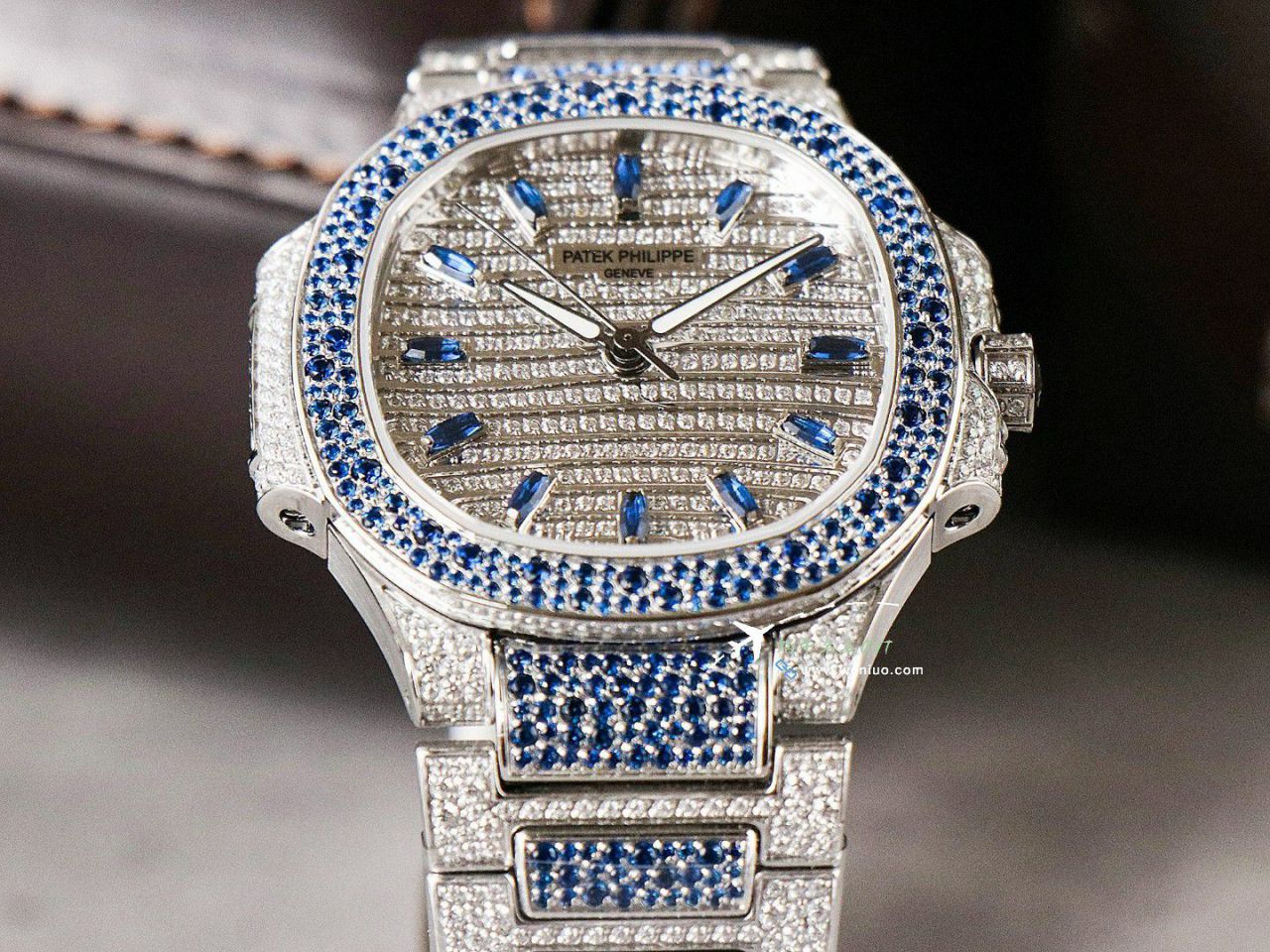 GRPatek Philippe Aquanaut Collection  Women watchTOP imitation  replica  watch 7118/1453G-001 watches  / BD503