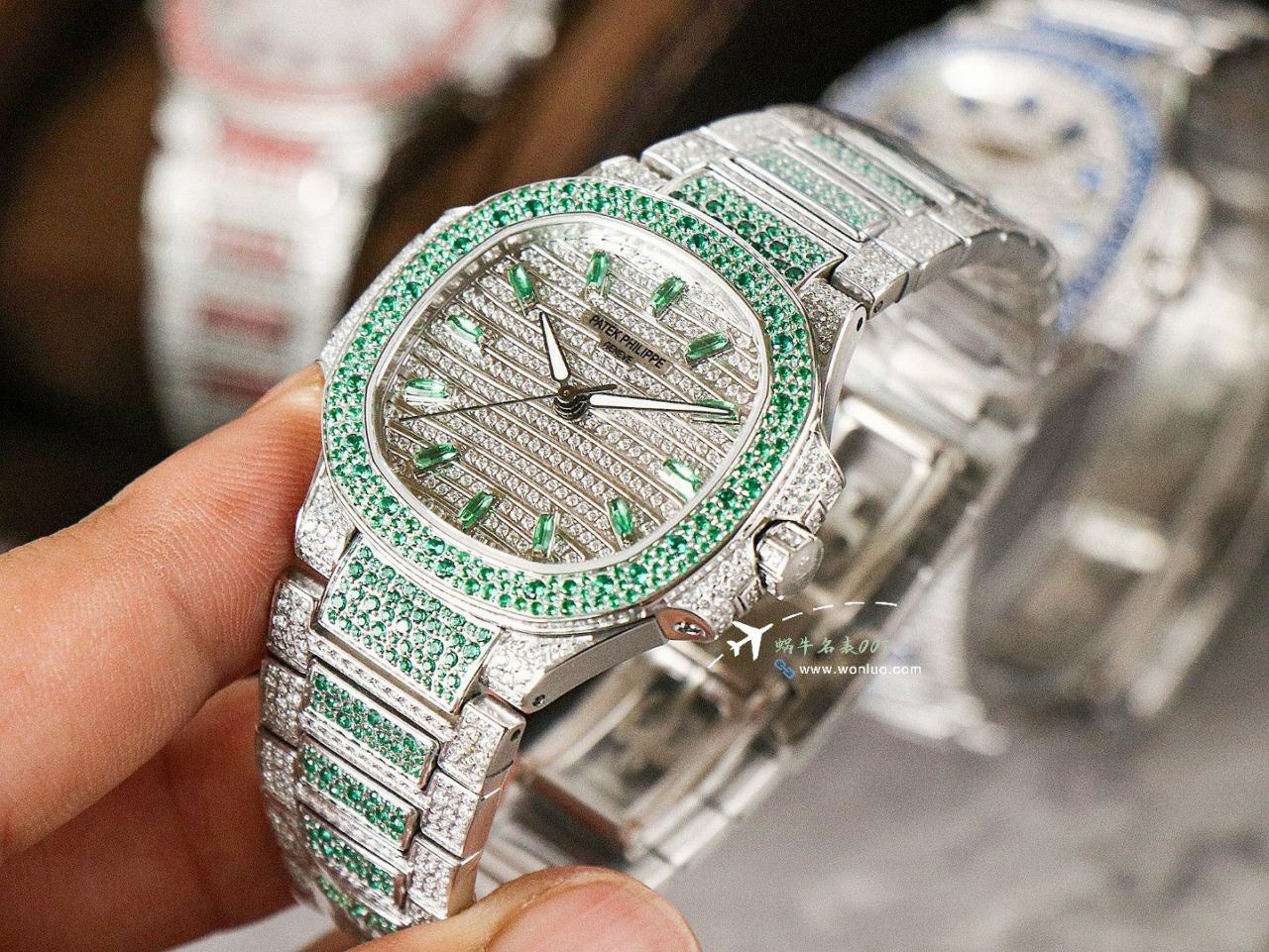 GRPatek Philippe Aquanaut Collection TOP replica imitation  watch 7118/1451G-001 lady  watches  / BD501