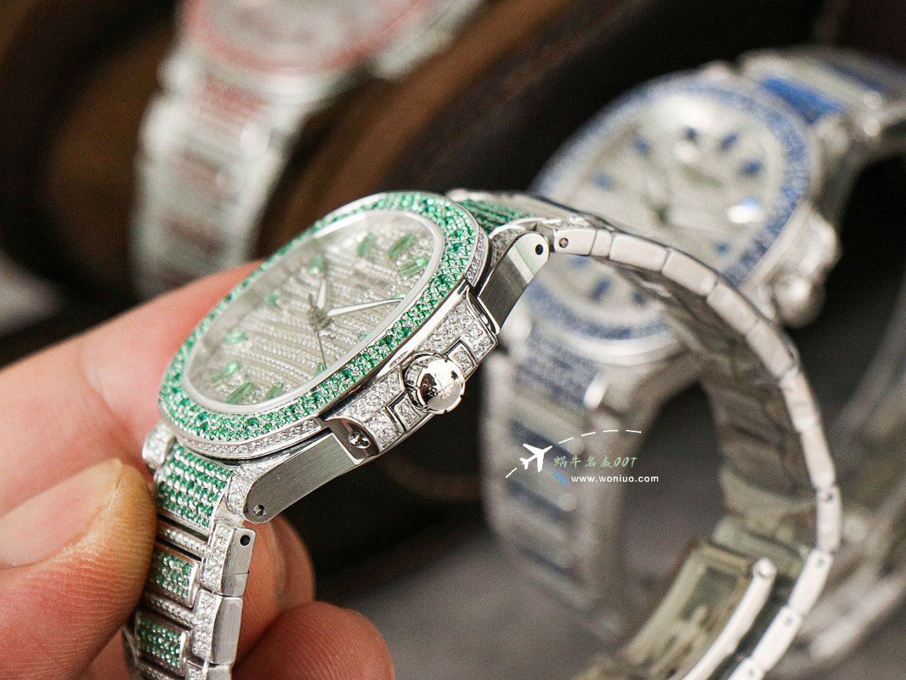 GRPatek Philippe Aquanaut Collection  Women watchTOP imitation  replica  watch 7118/1453G-001 watches  / BD503