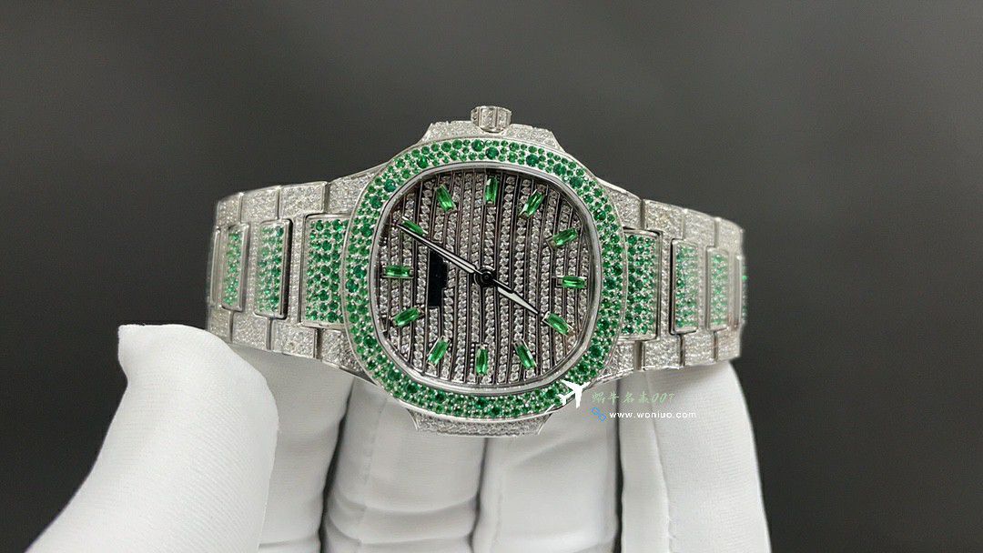 GRPatek Philippe Aquanaut Collection  Women watchTOP imitation  replica  watch 7118/1453G-001 watches  / BD503