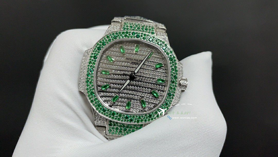 GRPatek Philippe Aquanaut Collection  Women watchTOP imitation  replica  watch 7118/1453G-001 watches  / BD503