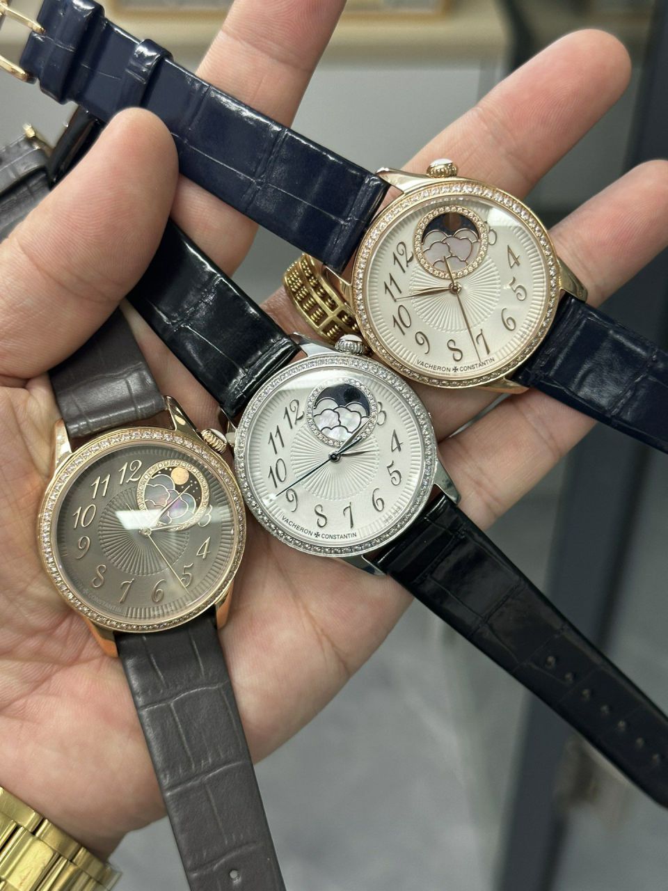 GRVacheron ConstantinMR2 Egérie 伊灵 lady 神TOP replica imitation  lady  watch8005F/000R-H030，8005F/000R-B498 watches  / JS275