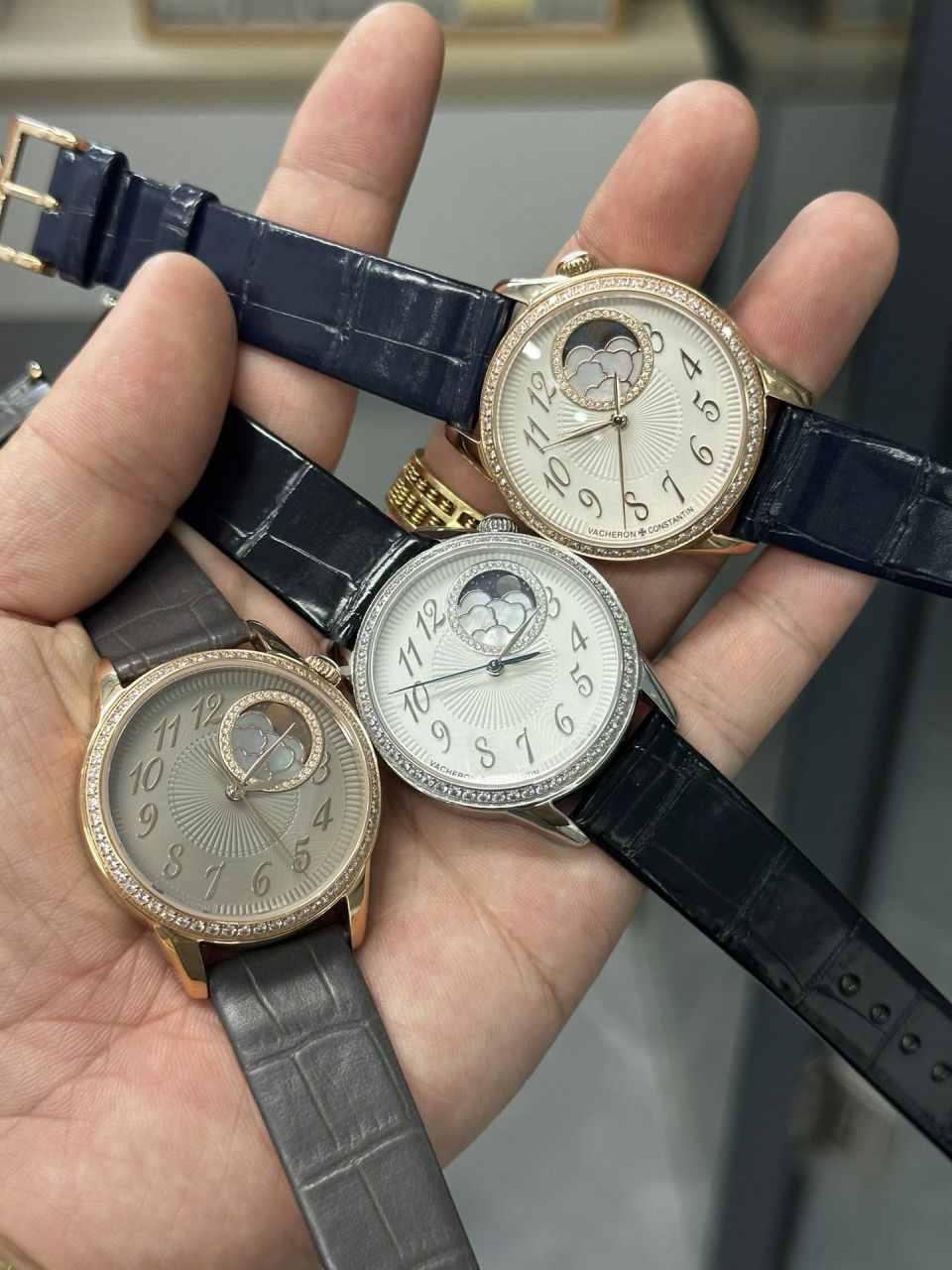 GRVacheron ConstantinMR2 Egérie 伊灵 lady 神TOP replica imitation  lady  watch8005F/000R-H030，8005F/000R-B498 watches  / JS275