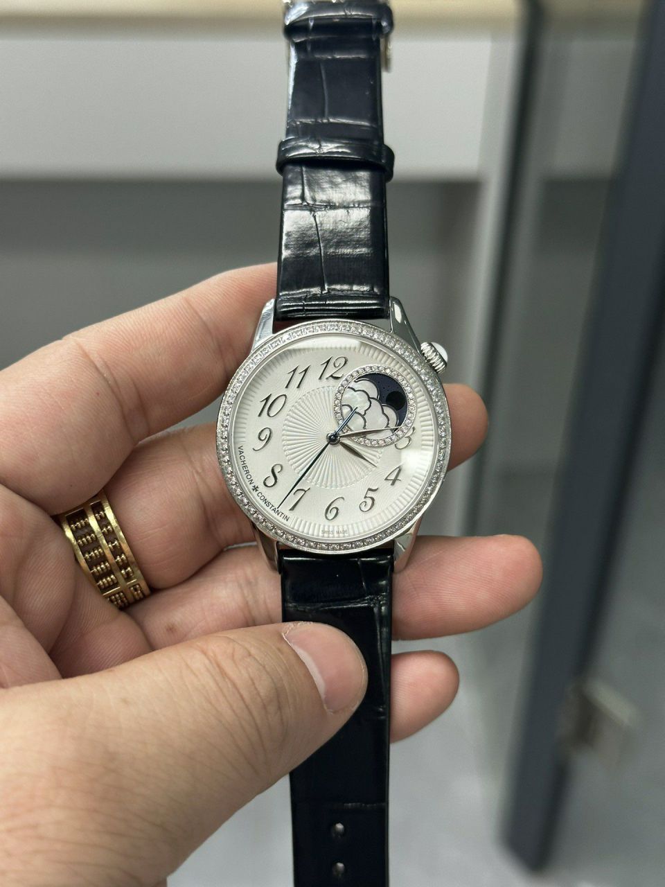 GRVacheron ConstantinMR2 Egérie 伊灵 lady 神TOP replica imitation  lady  watch8005F/000R-H030，8005F/000R-B498 watches  / JS275