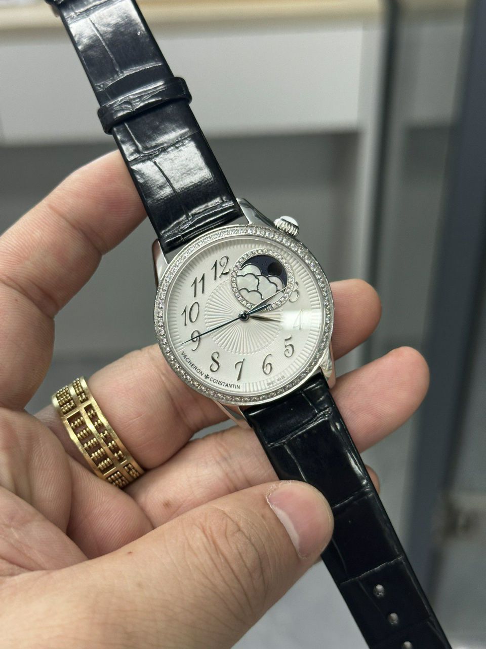GRVacheron ConstantinMR2 Egérie 伊灵 lady 神TOP replica imitation  lady  watch8005F/000R-H030，8005F/000R-B498 watches  / JS275