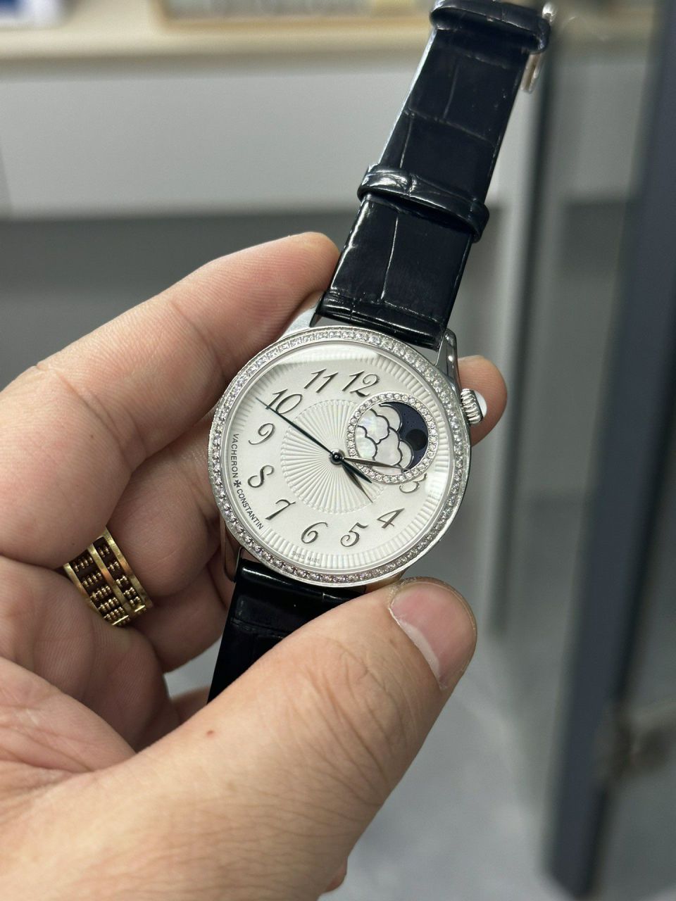 GRVacheron ConstantinMR2 Egérie 伊灵 lady 神TOP replica imitation  lady  watch8005F/000R-H030，8005F/000R-B498 watches  / JS275