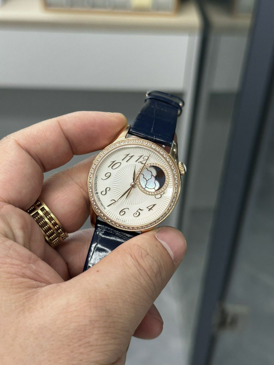 GRVacheron ConstantinMR2 Egérie 伊灵 lady 神TOP replica imitation  lady  watch8005F/000R-H030，8005F/000R-B498 watches  / JS275