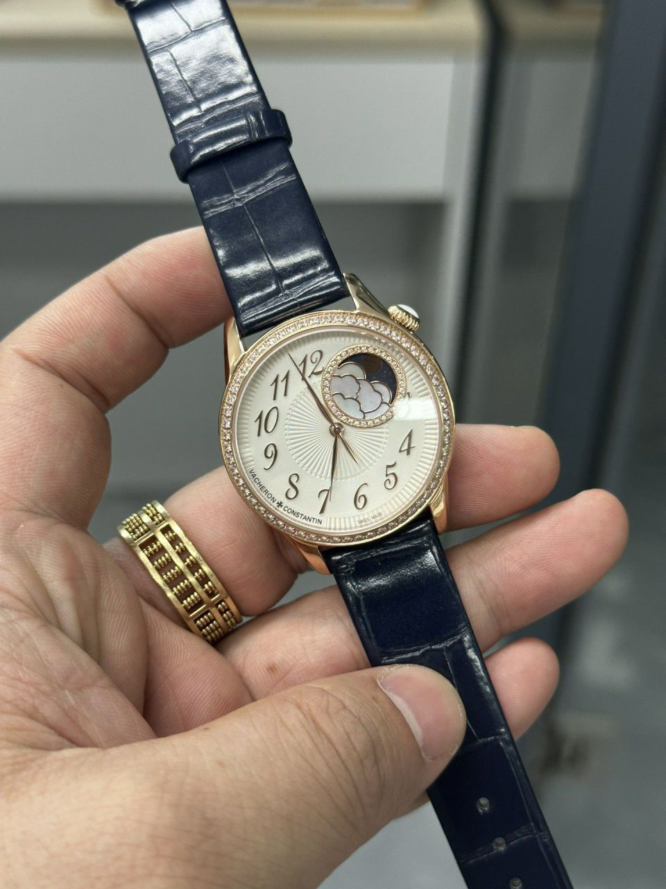 GRVacheron ConstantinMR2 Egérie 伊灵 lady 神TOP replica imitation  lady  watch8005F/000R-H030，8005F/000R-B498 watches  / JS275