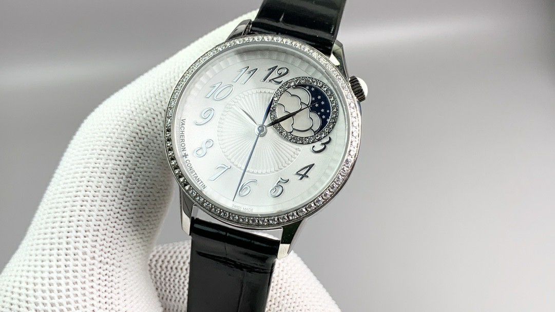 GRVacheron ConstantinMR2 Egérie 伊灵 lady 神TOP replica imitation  lady  watch8005F/000R-H030，8005F/000R-B498 watches  / JS275