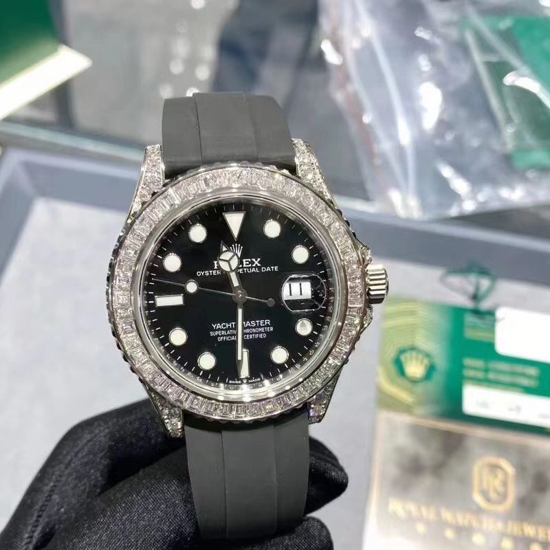 Jvs Rolex  Yacht-Master VIP Hidden  Baby  breath  replica imitation M226679TBR，M226679TBR-0001 watches 
