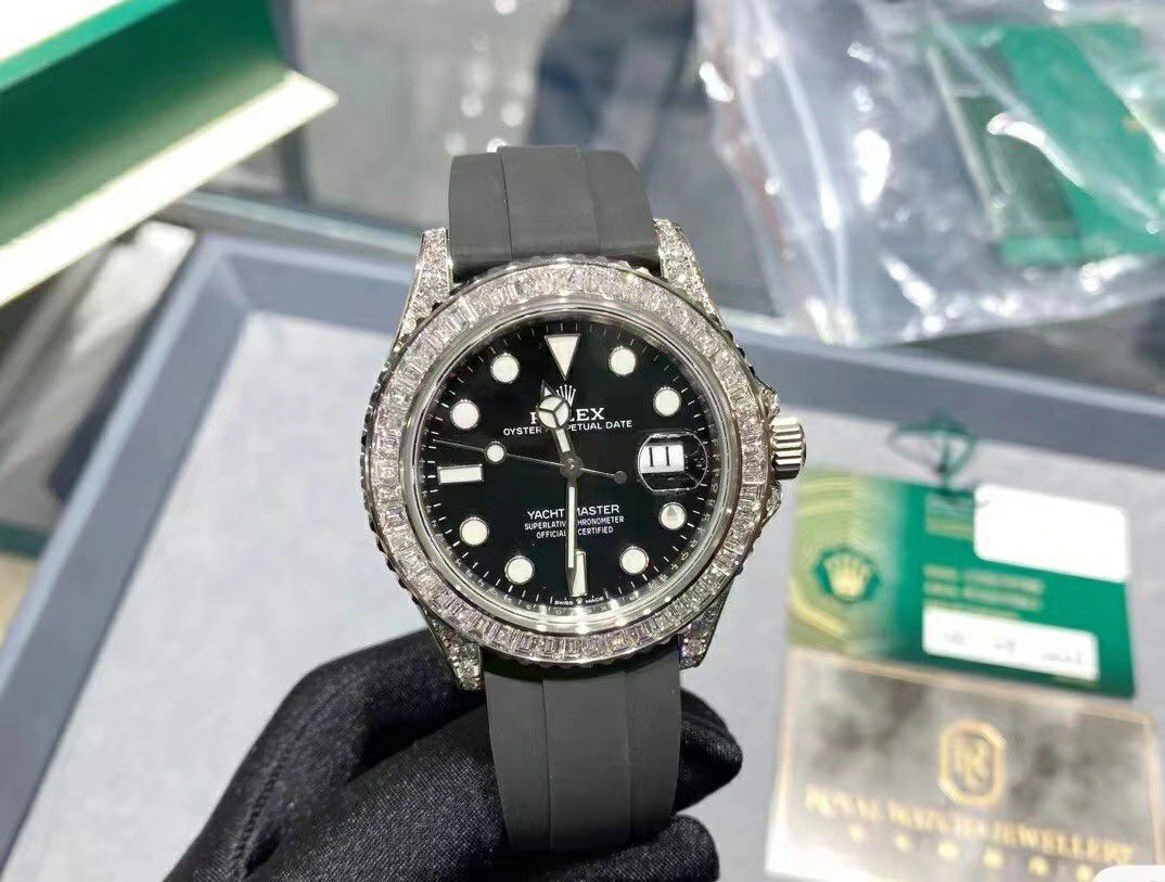 Jvs Rolex  Yacht-Master VIP Hidden  Baby  breath  replica imitation M226679TBR，M226679TBR-0001 watches  / R886