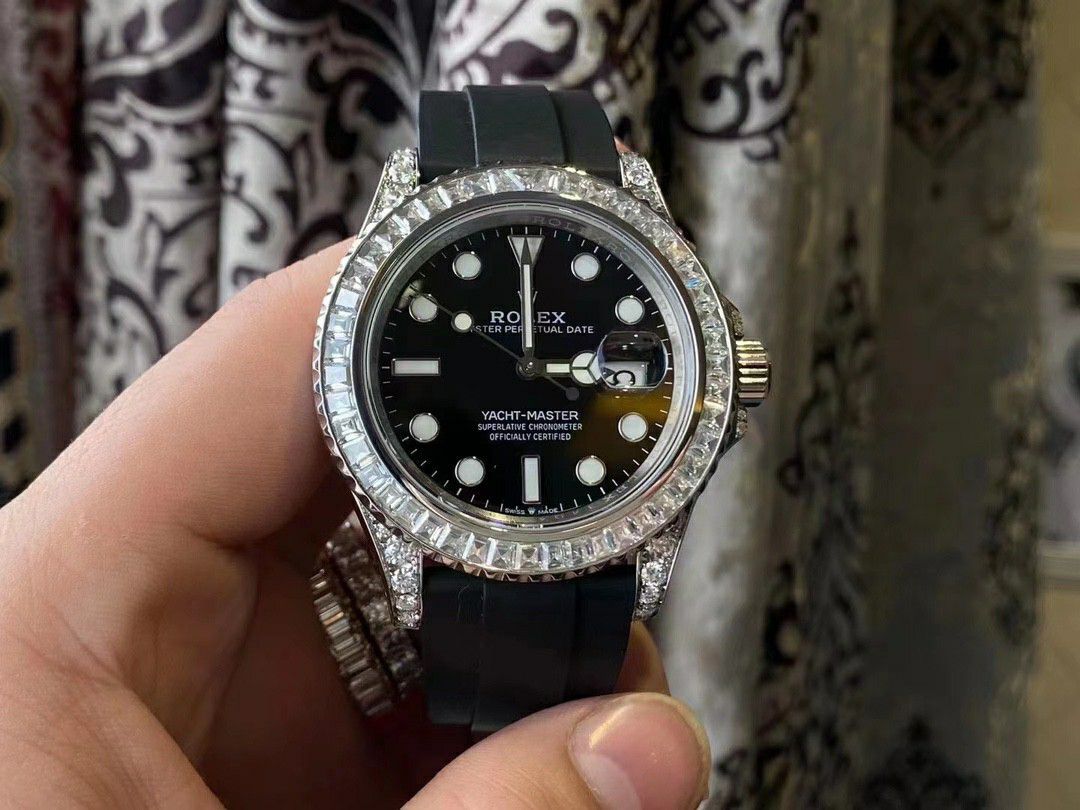 Jvs Rolex  Yacht-Master VIP Hidden  Baby  breath  replica imitation M226679TBR，M226679TBR-0001 watches  / R886