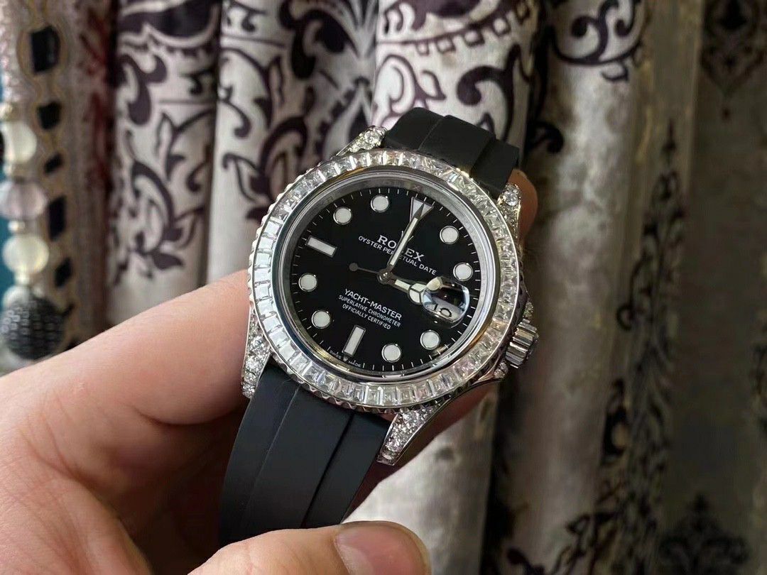 Jvs Rolex  Yacht-Master VIP Hidden  Baby  breath  replica imitation M226679TBR，M226679TBR-0001 watches  / R886