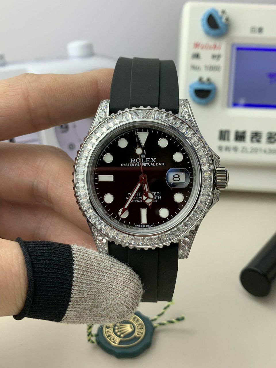 Jvs Rolex  Yacht-Master VIP Hidden  Baby  breath  replica imitation M226679TBR，M226679TBR-0001 watches  / R886