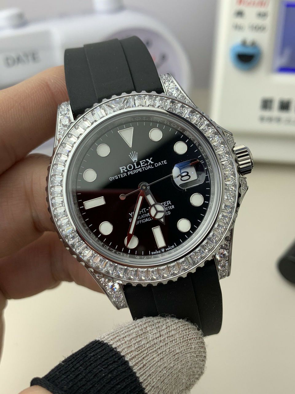 Jvs Rolex  Yacht-Master VIP Hidden  Baby  breath  replica imitation M226679TBR，M226679TBR-0001 watches  / R886
