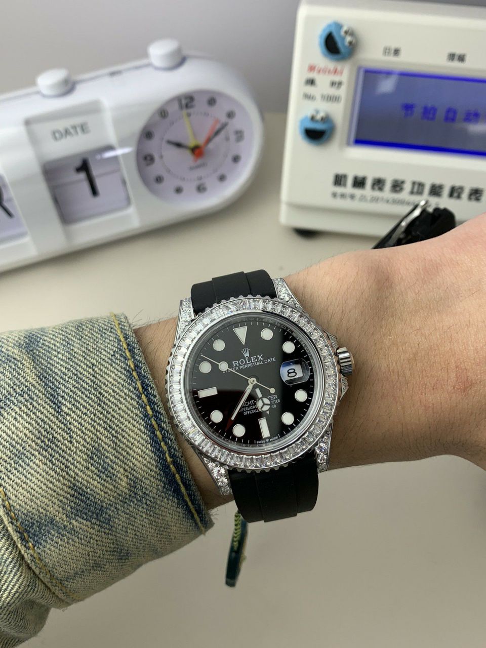 Jvs Rolex  Yacht-Master VIP Hidden  Baby  breath  replica imitation M226679TBR，M226679TBR-0001 watches  / R886